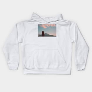 Mount Fuji and me Kids Hoodie